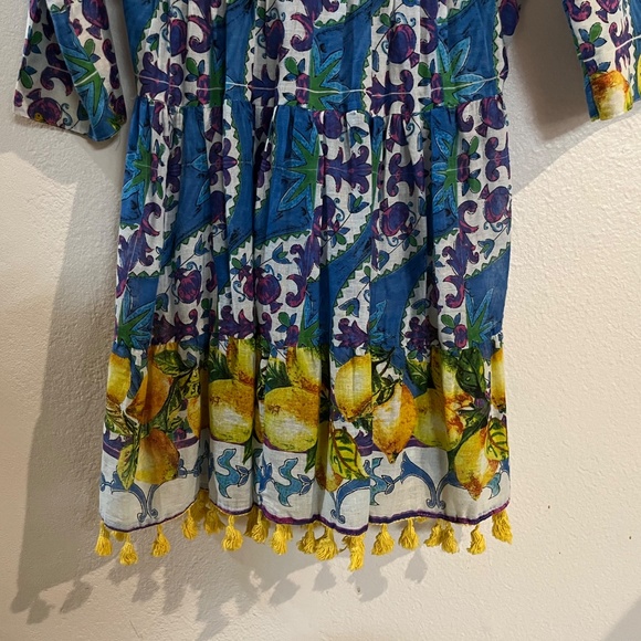 ANTICA SATORIA -- ITALIAN RESORT SHORT DRESS - Picture 2 of 4